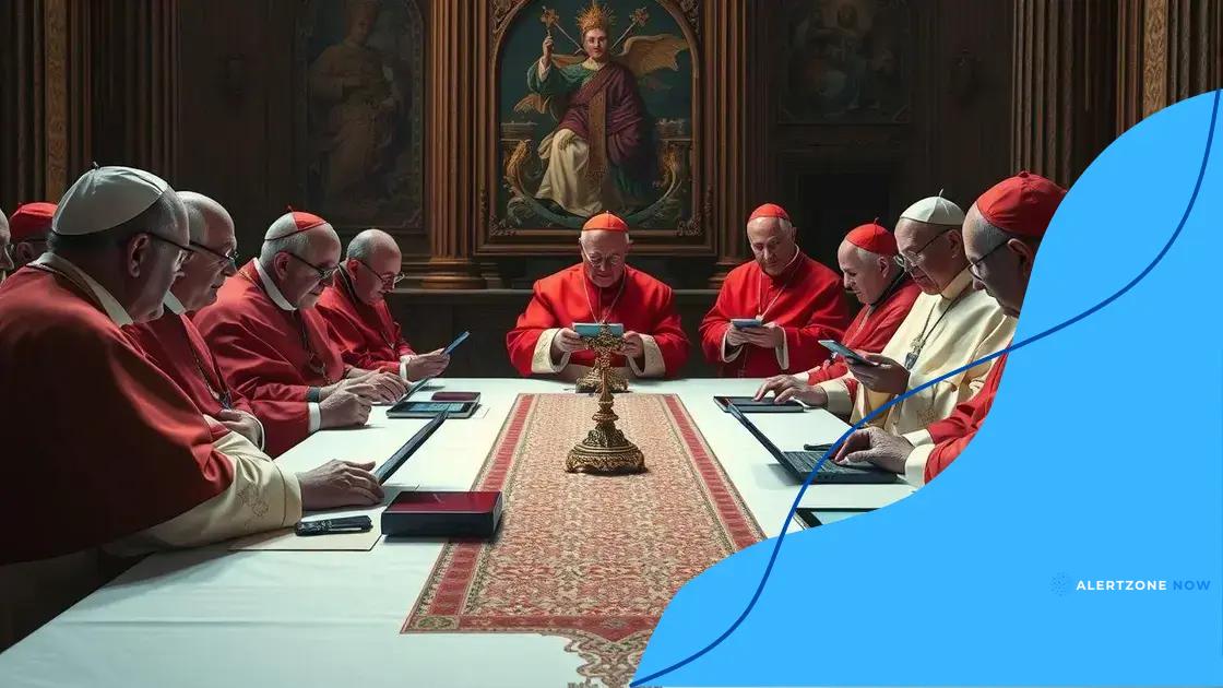The impact of technology on conclave meetings