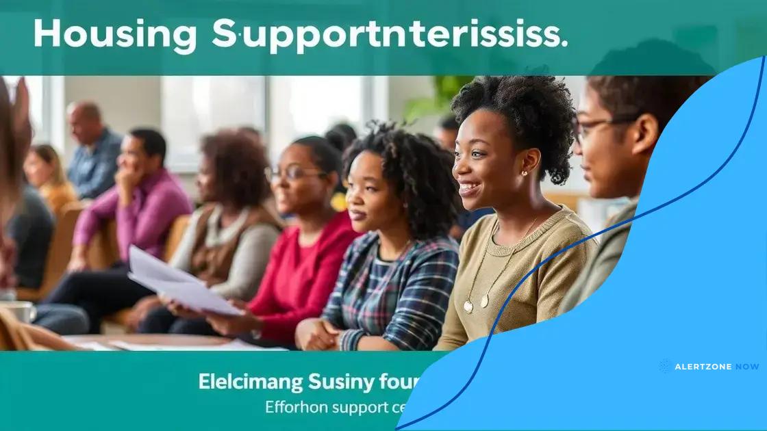 How housing support systems improve lives