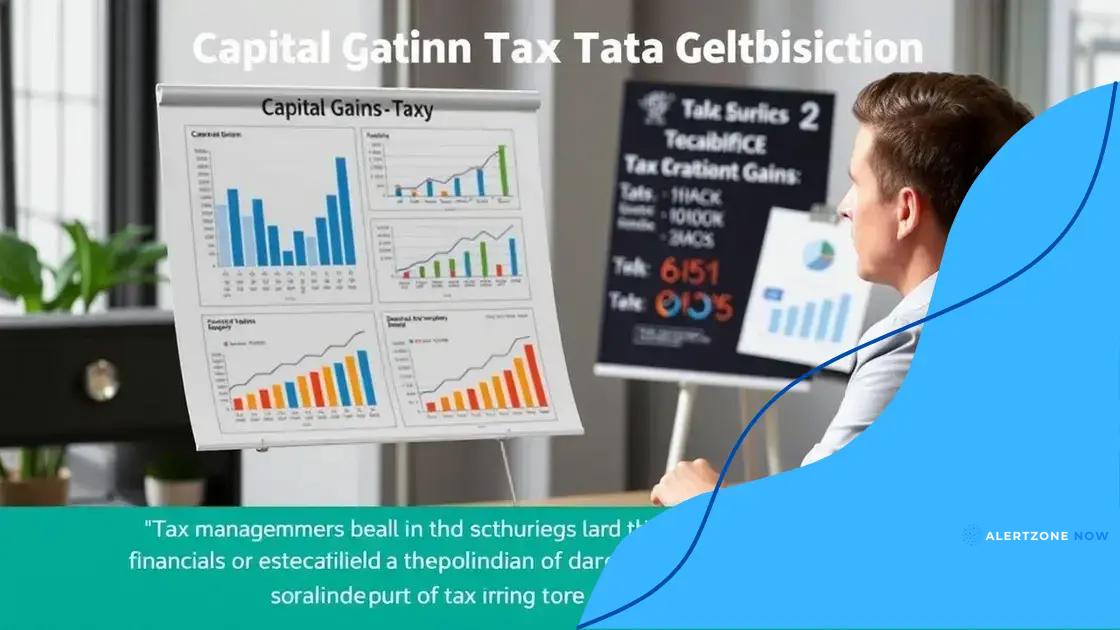 Strategies for managing capital gains taxes