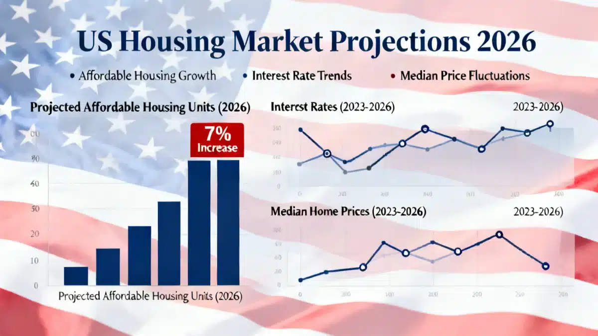 Infographic showing 2026 affordable housing increase and market trends