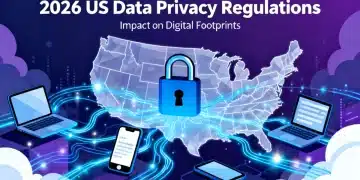Illustration of digital privacy regulations in the US for 2026