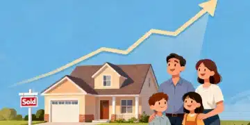 Stable housing market with a house, graph, and optimistic family
